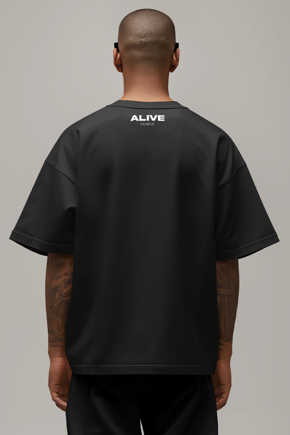 STILL ALIVE 777 Oversized T-Shirt BLK